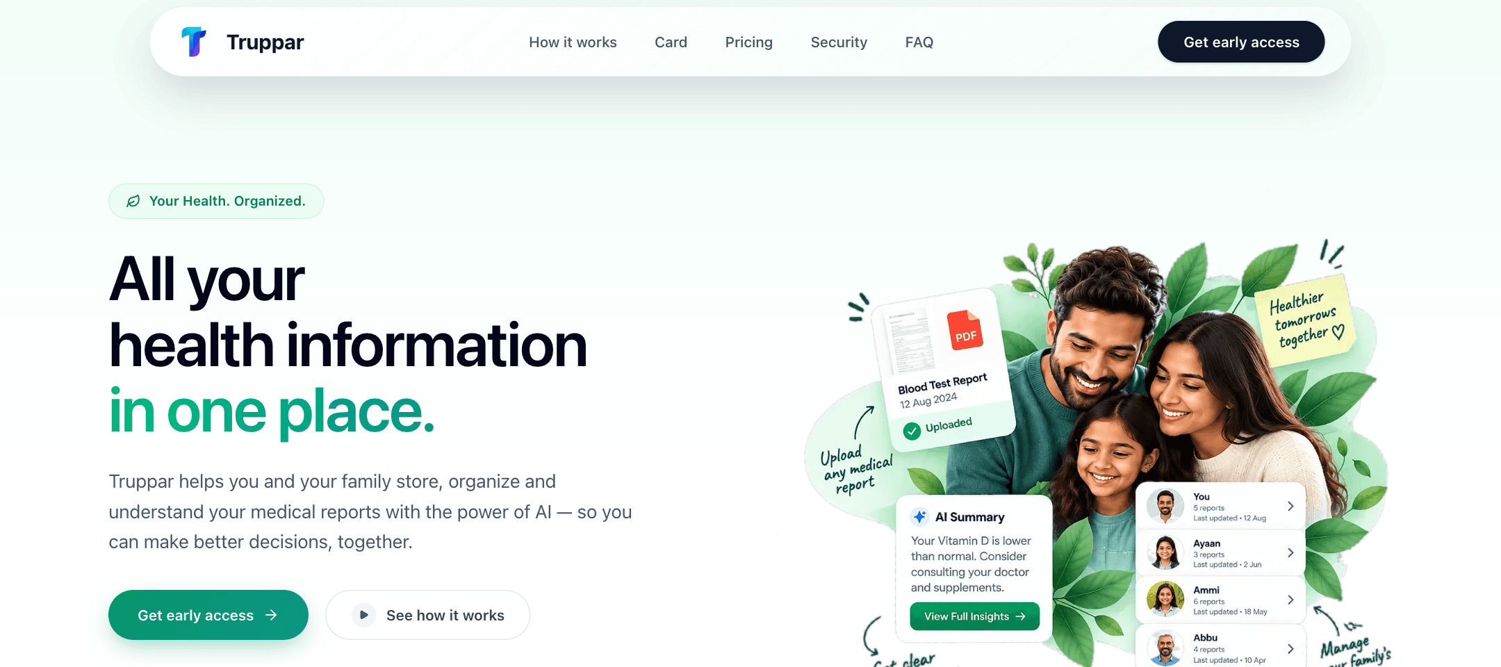 The Truppar website